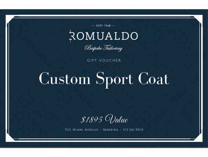 Custom Sport Jacket from Romualdo's