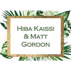 Hiba Kaissi & Matt Gordon