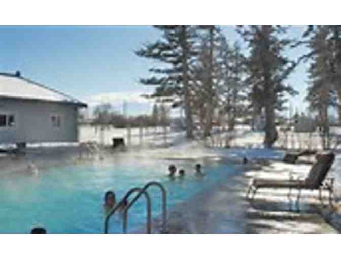 4 Family swim passes for Bozeman Hot Springs