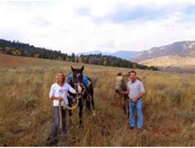 (2) Two hour rides at Jake's Horses in Big Sky, MT