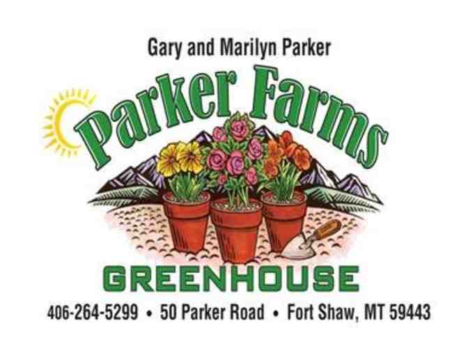 $50 gift certificate to Parker Farms and Greenhouse