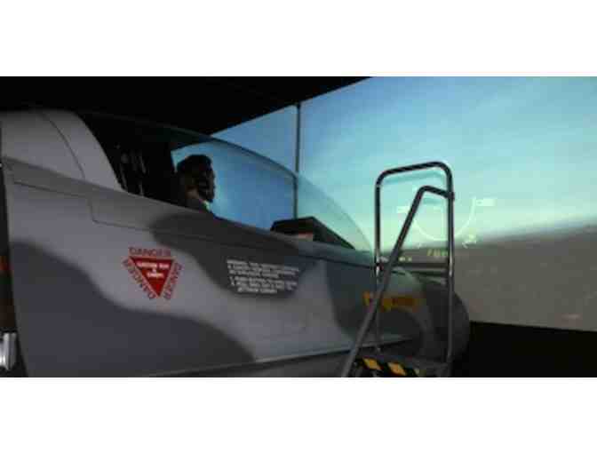 MILITARY FIGHTER JET & COMMERCIAL AIRCRAFT FLIGHT SIMULATOR EXPERIENCE