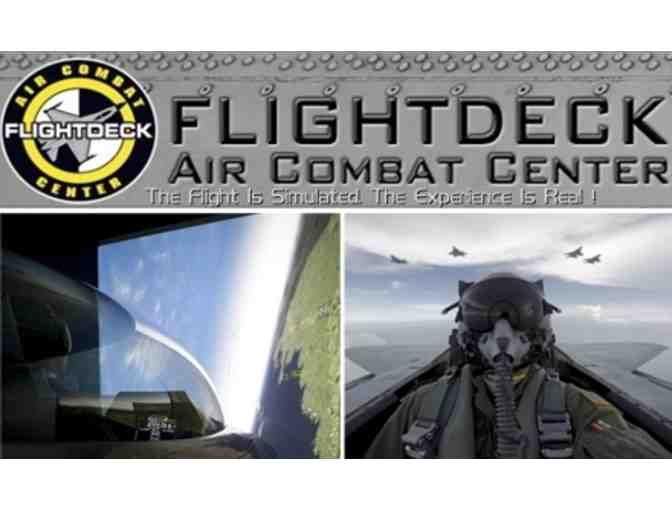 MILITARY FIGHTER JET & COMMERCIAL AIRCRAFT FLIGHT SIMULATOR EXPERIENCE
