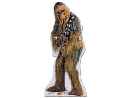 STAR WARS' CHEWBACCA LIFE-SIZE STAND-UP!