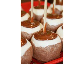 1 Caramel Apple a month for 12 months from Danville Chocolates