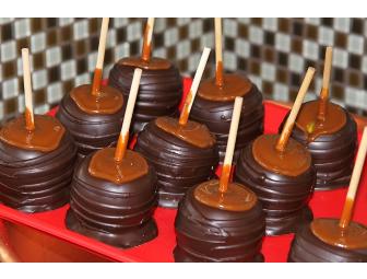1 Caramel Apple a month for 12 months from Danville Chocolates