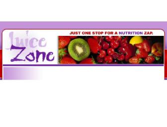 $10 Gift Card & a bag of cookies for Juice Zone Blackhawk