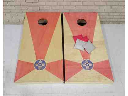 Wichita Flag Corn Hole Set