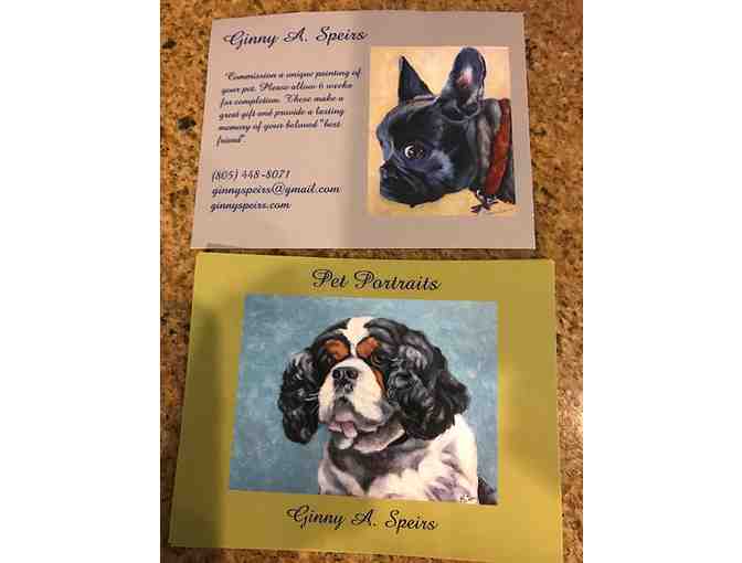 Ginny Speirs - $400 - Commission of a Portrait of Your Pet