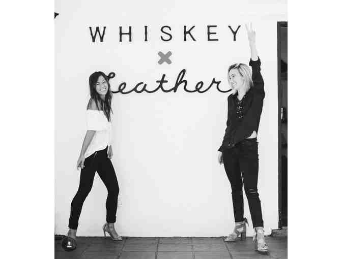 Whiskey + Leather $133.00 Gift Certificate + Candle