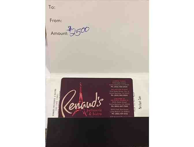 Renaud's - $25 Gift Certificates
