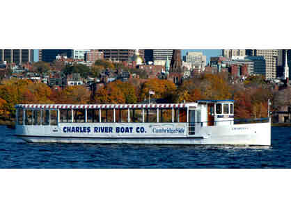 Charles Riverboat Charles River Sightseeing Tour for 4