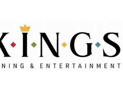 Kings Entertainment - $100 Gift Certificate