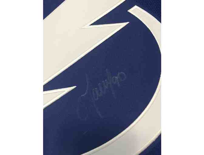 NHL- Tampa Bay Lightning #90 Vladislav Namestnikov Autographed Replica Jersey