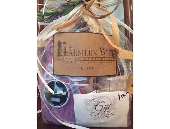 The Farmer's Wife Gift Card and Gift Basket