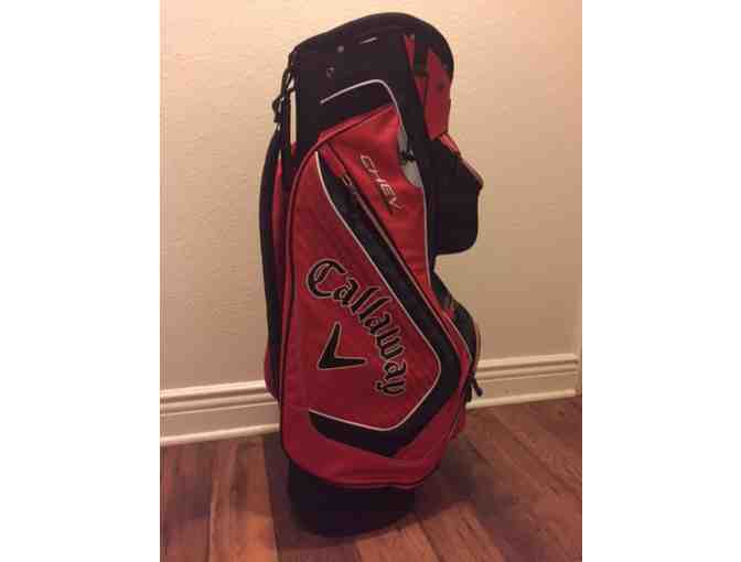 TaylorMade Golf Driver and Callaway Golf Bag