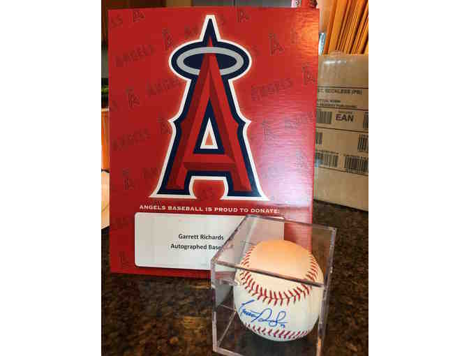 Signed Anaheim Angels Baseball, Photo & Deluxe Fan Package