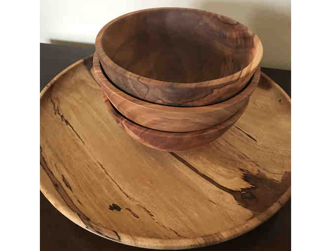 Handmade Alder Wood Bowls & Platters