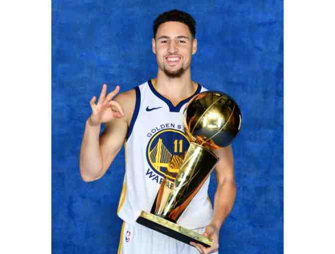 2 Premium Tickets to Warriors' Game AND Klay Thompson Signed Golden State Warriors Jersey