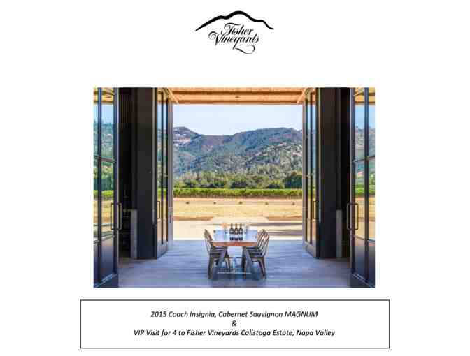Captivating Calistoga Escape with Fisher Vineyards VIP Wine Tour