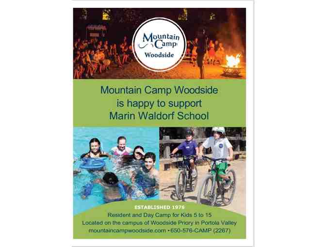 $500 Gift Certificate Mountain Camp Woodside's Resident Camp