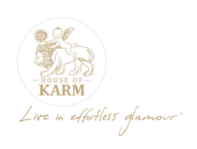 HOUSE OF KARM- Bobby Pin (Silk, Sterling & 14k Gold Accents)