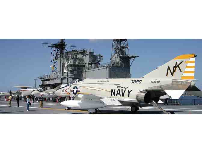 Family ( 4 ) Pack to the USS Midway Museum