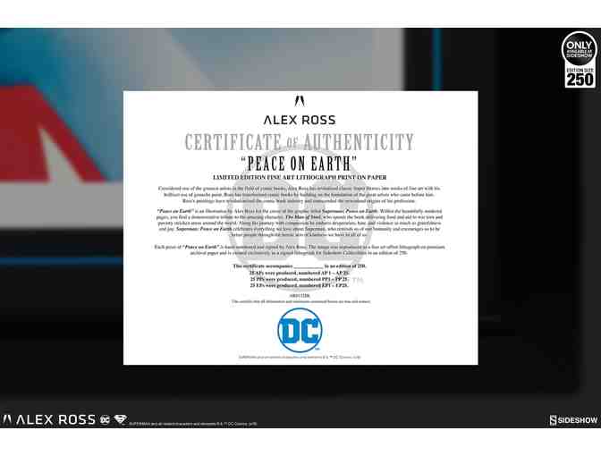 Superman Peace on Earth by Alex Ross