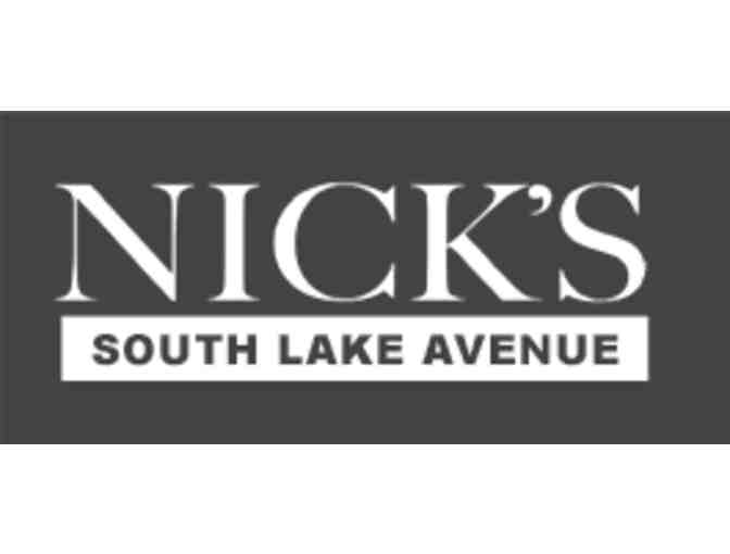 Nick's South Lake Avenue $100 Gift Card - Photo 1