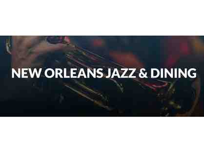 New Orleans Jazz and Dining For Two