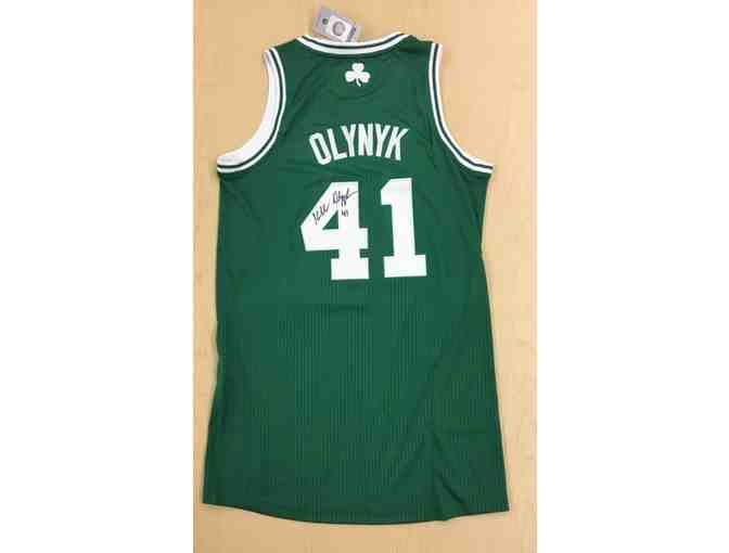 Boston Celtics Kelly Olynyk Autographed Jersey