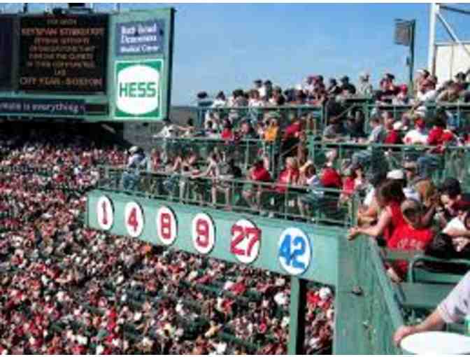 4 Premium Red Sox Tickets + Table Service for the Budweiser Right Field Roof Deck - Photo 1
