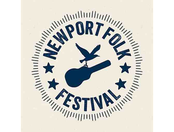 4 tickets to Newport Folk Festival - Photo 1