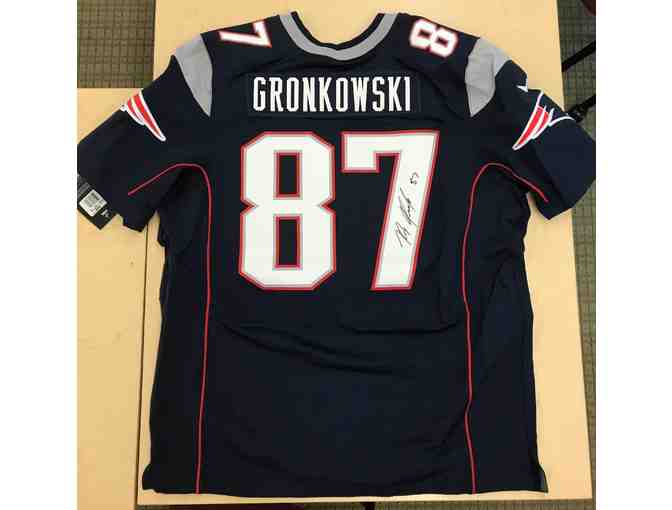 Rob Gronkowski Autographed Jersey