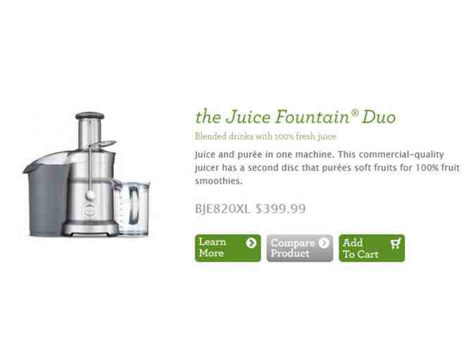 Breville the Juice Fountain Duo