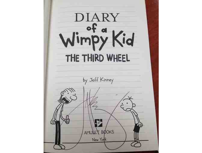 Diary of a Wimpy Kid, Captain Underpants, Big Nate & Timmy Failure **SIGNED BOOKS**