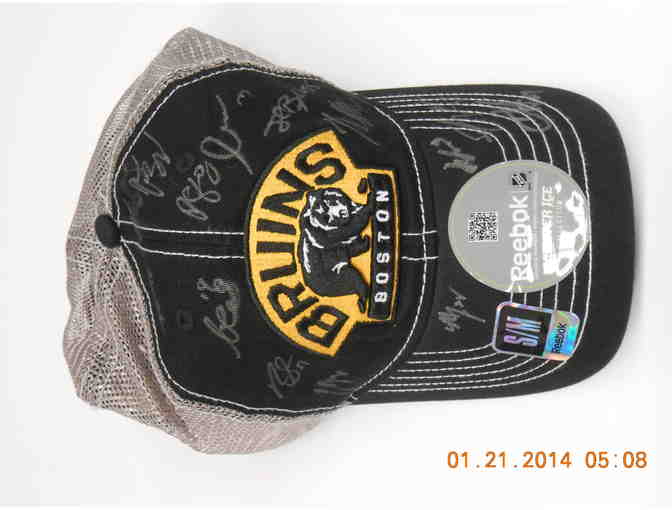 Bruins Team Signed Hat