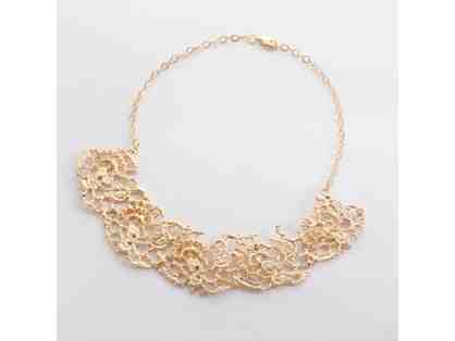 French Lace Fan Necklace by Jessica Ricci and Seven Stars Bakery
