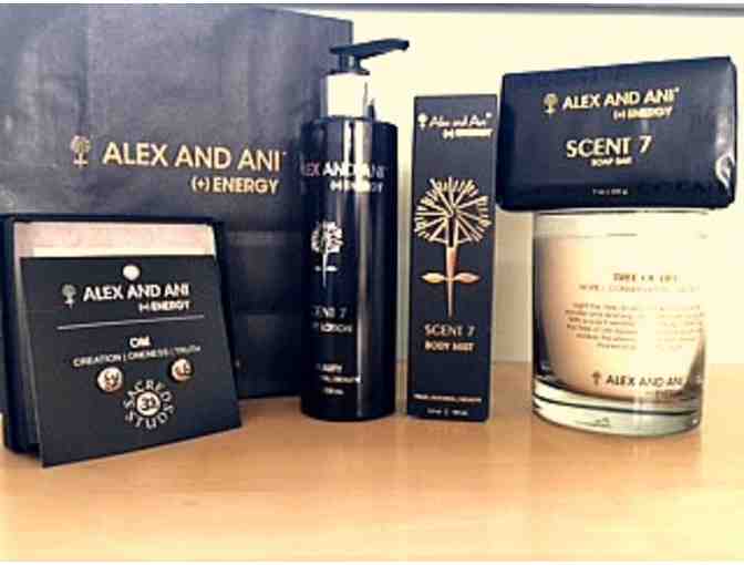 Alex and Ani earrings, candle, and body products!