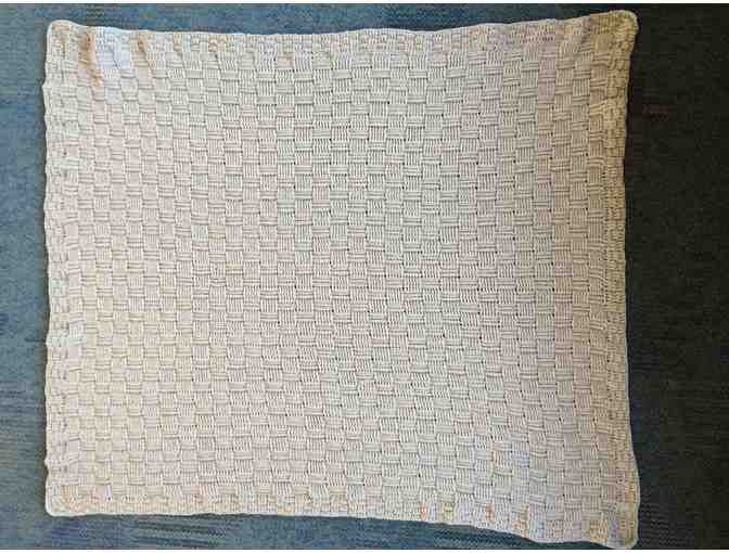 Cozy up with a good book, a warm cup of goodness and a hand-made blanket