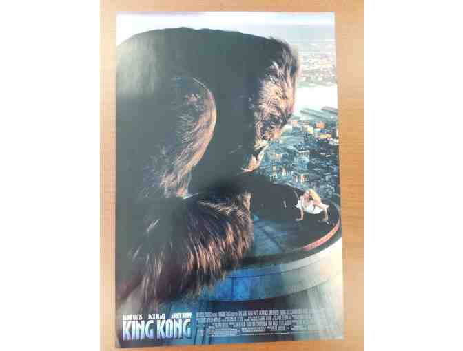 Peter Jackson's King Kong autographed artwork