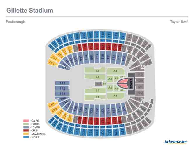 Taylor Swift concert tickets, blanket, and autographed shoes!