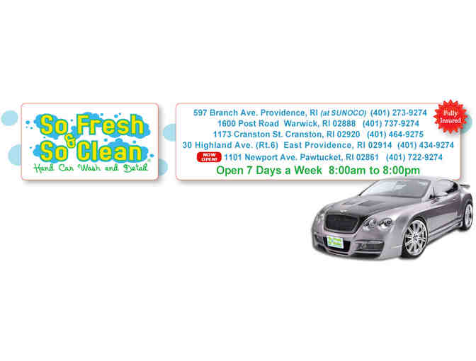 Italian Corner and So Fresh and So Clean Hand Car Wash