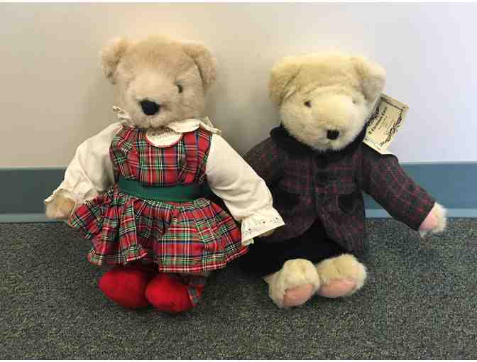 Teddy Bearskins gift certificate and two collectible bears