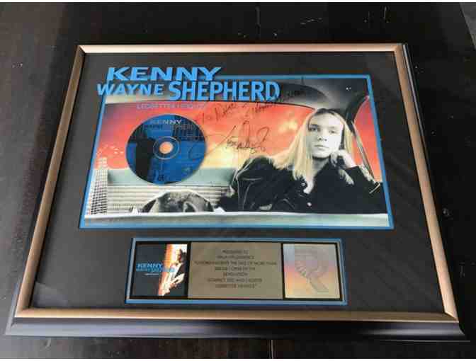 Kenny Wayne Shepherd Autographed CD and Tour Poster