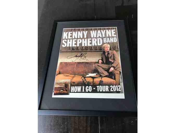 Kenny Wayne Shepherd Autographed CD and Tour Poster