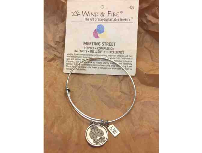 Wind and Fire Bangle Set with Jewelry Cleaner