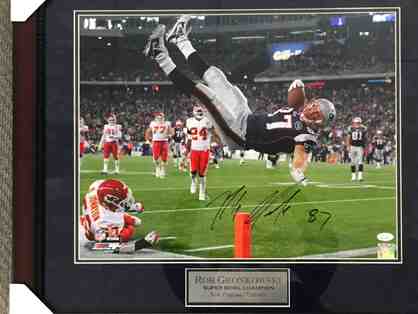 New England Patriots Rob Gronkowski Signed Photograph