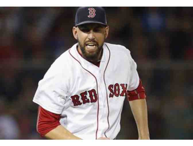 Autographed Baseball by Boston Red Sox Pitcher Matt Barnes