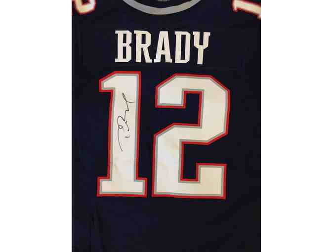Tom Brady Autographed Jersey